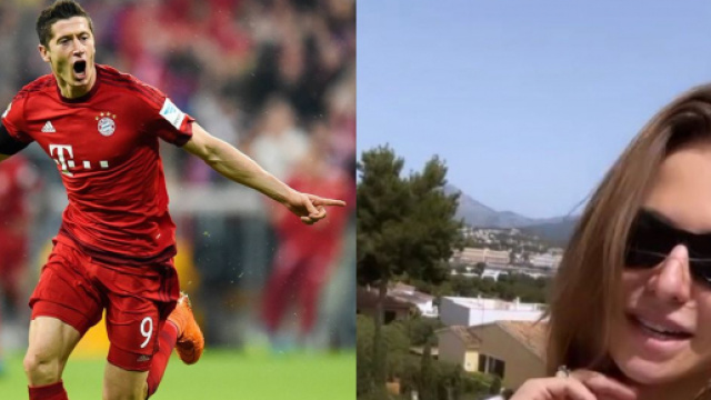Robert Lewandowski pourrait prendre la direction du Barça la saison prochaine. (crédit Twitter)