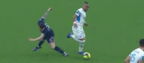 PSG - OM : Dimitri Payet humilie Leo Messi (capture YouTube)