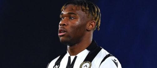 Destiny Udogie, terzino dell'Udinese.