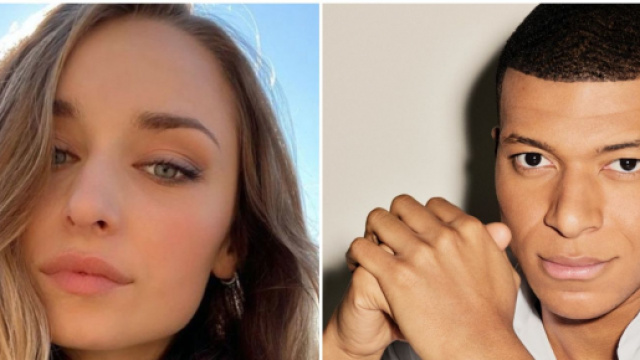 Kylian Mbappé et Emma Smet seraient en couple selon la presse people. (crédit Twitter)