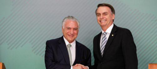 Bolsonaro diz a Temer que não irá revogar medida que beneficia Daniel Silveira (Alan Santos/PR)