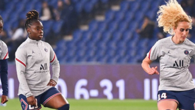 Selon Romain Molina, une bagarre a eu lieu entre des joueuses du PSG. (crédit Twitter PFC)