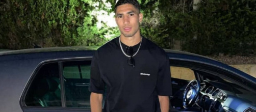 La Volkswagen d'Achraf Hakimi fait parler (capture YouTube)