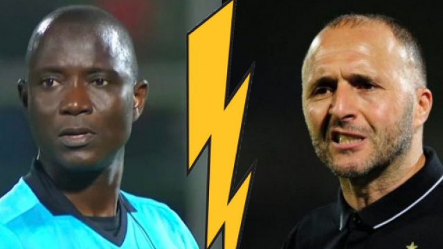 Les propos de Djamel Belmadi sur Gassama, l'arbitre de la CAN scandalisent le monde du football (captures YouTube)