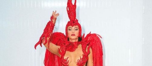 Paolla Oliveira brilhou como Rainha de Bateria (Reprodução/Instagram/@paollaoliveirareal)