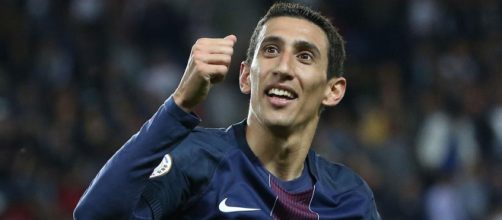 In foto Angel Di Maria, centrocampista del Psg.