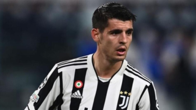 Alvaro Morata, giocatore della Juventus.