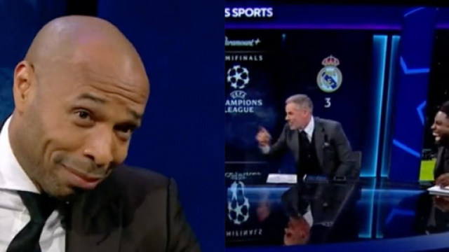 Thierry Henry en feu sur le plateau de CBS Sports. (cr&eacute;dit capture CBS Sports)