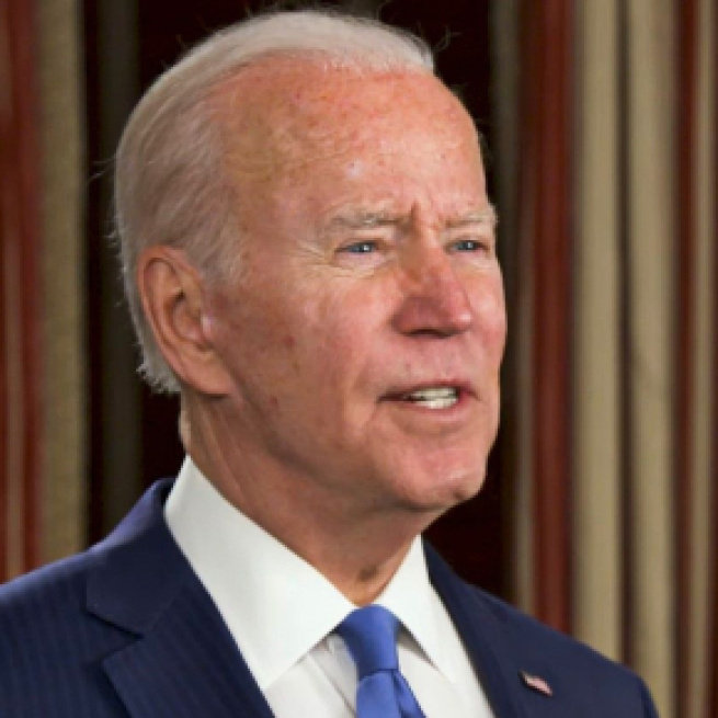 U.S. President Joe Biden urged Congress to approve more aid to Ukraine (Image source: The White House/YouTube)