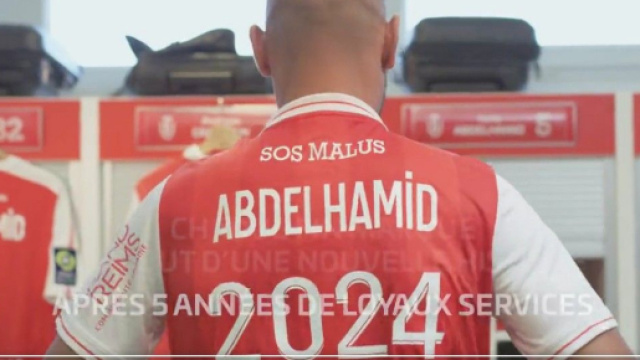 Screen vidéo Twitter @StadeDeReims