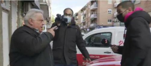 Paco Ortega Cano advirtió al reportero de Telecinco para que no lo grabara (Captura de pantalla de Telecinco)