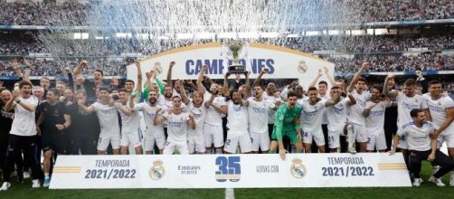 El Real Madrid consiguió su título 35 de Liga (@realmadrid)