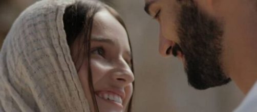 Eloá e Samuel em 'Reis' (Reprodução/Record TV)