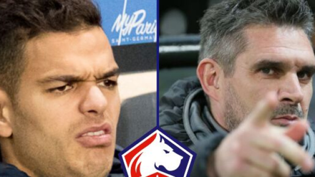 LOSC : L'origine du clash entre Hatem Ben Arfa et Jocelyn Gourvennec (captures YouTube)