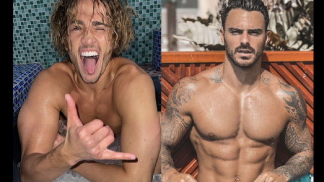 Benji et Dylan en plein préparatifs du combat de boxe