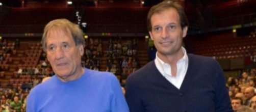 Giovanni Galeone e Massimiliano Allegri.