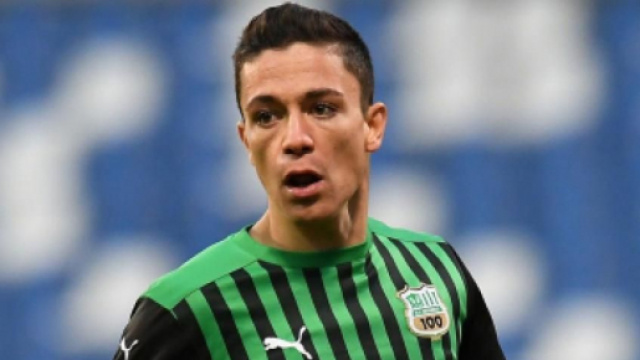 Giacomo Raspadori, giocatore del Sassuolo.