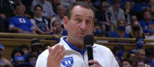 Krzyzewski coached the Blue Devils from 1980 to 2022 (Image source: ESPN/YouTube)