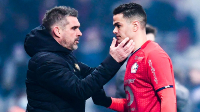 Ben Arfa bientôt sur le départ de Lille après une altercation avec Jocelyn Gourvennec. (crédit Twitter)