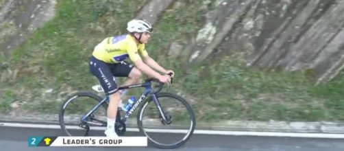 Remco Evenepoel staccato nell'ultima tappa del Giro dei Paesi Baschi