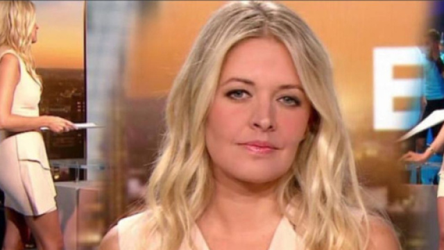 Carine Galli a d&ucirc; remettre en place un internaute sur Twitter. (cr&eacute;dit montage Twitter)