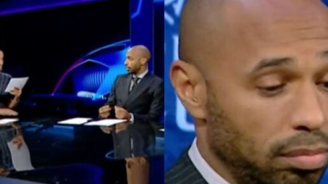 Thierry Henry fan inconditionnel de Denis Bergkamp (crédit capture CBS Sports)