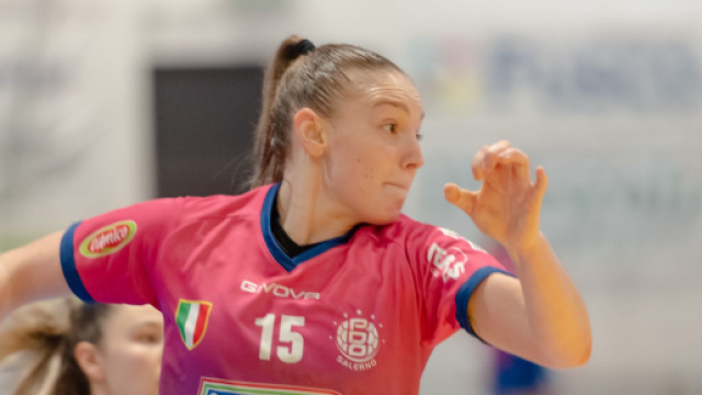 In gara 1 della finale Scudetto del campionato di pallamano femminile la Jomi Salerno s&rsquo;impone in casa sul Brixen S&uuml;dtirol.
