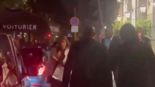 Kylian Mbappé en compagnie de Miss France 2020 ce jeudi à un gala organisé par Idrissa Gueye. (crédit PSG Community)