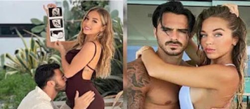 Maddy Burciaga enceinte de Benjamin Samat - Source : Instagram