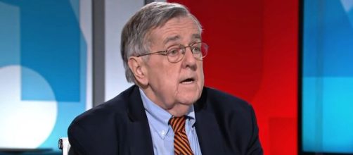 Mark Shields was a commentator on "PBS Newshour" (Image source: PBS NewsHour/YouTube)