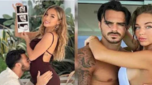 Maddy Burciaga enceinte de Benjamin Samat - Source : Instagram