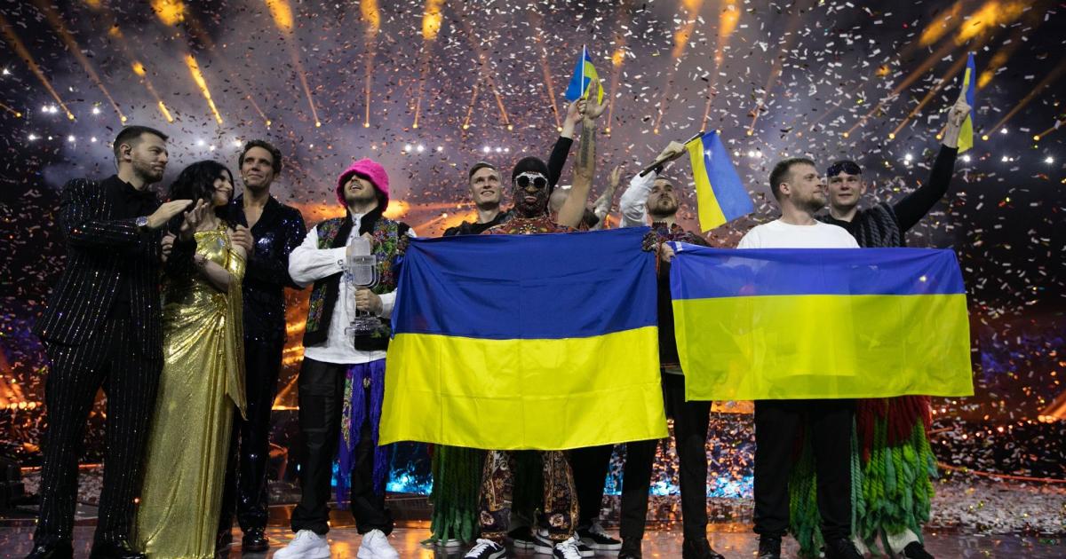 Ukraine wins the international song contest Eurovision 2022