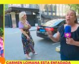 Carmen Lomana abandonó la conexión con 'Sálvame' por una discusión con Lydia Lozano (Captura de pantalla de Telecinco)