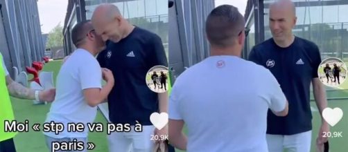 Zidane annoncé proche du PSG, ce qui ne convient pas aux fans de l'OM. (crédit Bengous)