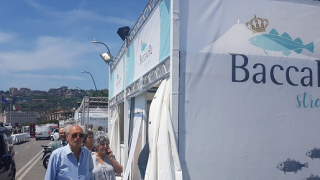 Napoli, prende il via Baccalà Re.
