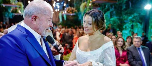 Lula se casa com Janja em cerimônia com amigos e políticos em SP (Reprodução/Instagram/@lula)