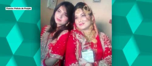 Arooj y Aneesa Abbas, las hermanas que tenían 21 y 23 años (Policía de Punjab)