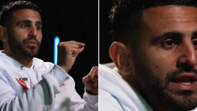 'Il est dans la merde' les propos de Riyad Mahrez sur Kylian Mbapp&eacute; font parler (captures Canal+)