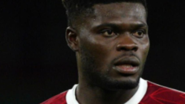 In foto Thomas Partey, centrocampista ghanese.