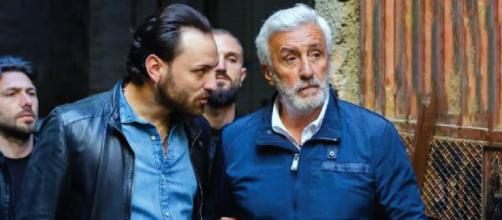 Un posto al sole, Lello Valsano (Gianluca Pugliese) e Raffaele Giordano (Patrizio Rispo).