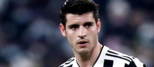 Alvaro Morata, giocatore della Juventus.