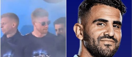 Manchester City : Riyad Mahrez insulte et craque en pleine fête du titre (captures YouTube)