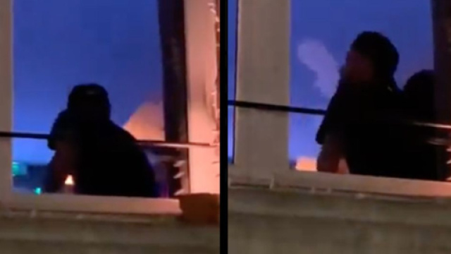 Neymar pris en train de fumer ? La vidéo fait parler sur Twitter. (crédit Twittter)