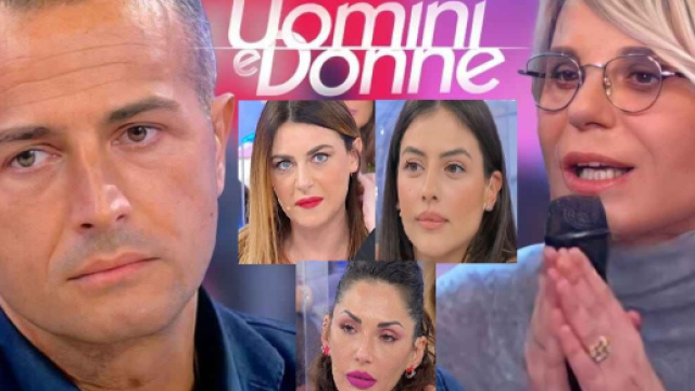 U&D, Maria De Filippi incalza Riccardo: 'Che vuoi? Gloria, Federica, a 20 anni si fa cos&igrave;'.