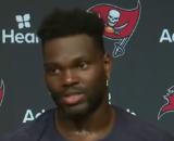 Barrett says he's not ready for life without Brady yet (Image source: Tampa Bay Buccaneers/YouTube)