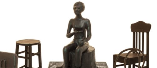 Alison Saar’s "To Sit Awhile", feature the figure of Lorraine Hansberry (Image source: lorrainehansberryinitiative.org)
