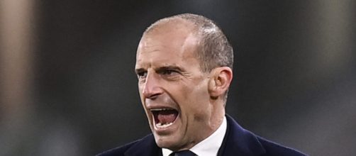 Allegri, allenatore della Juventus.