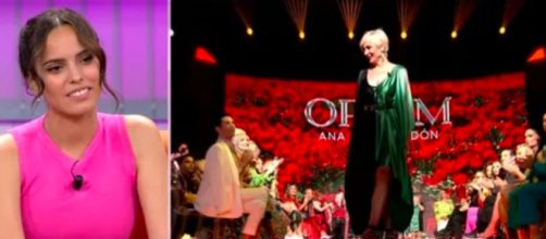 Gloria Camila ha calificado de 'frío' el trato de Aldón a Ortega Cano durante el evento de moda (Captura de pantalla de Telecinco)