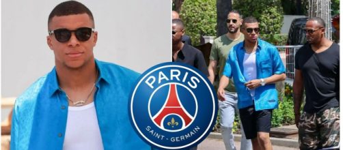 Kylian Mbappé profite de ses vacances à Cannes pour attirer des joueurs au PSG (captures YouTube)