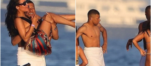 Kylian Mbappé fête sa prolongation en charmante compagnie sur un yacht à Cannes (captures YouTube)